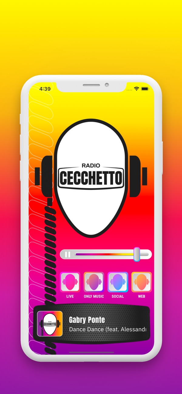 Anteprima app Radio Cecchetto 2